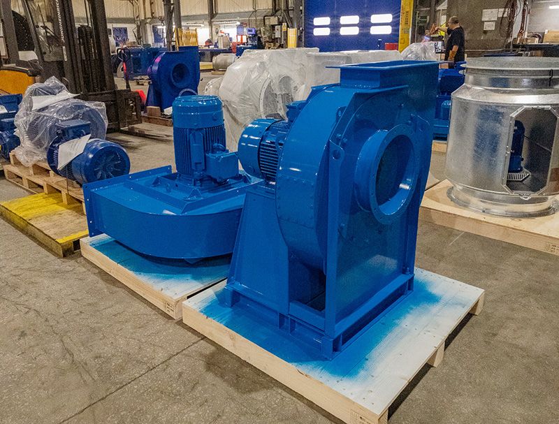 direct drive centrifugal fans