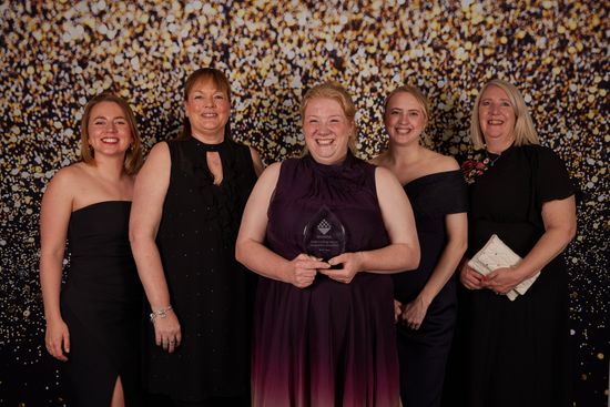 RHF Fans Ladies at awards